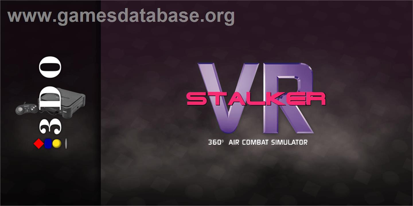Vr Stalker - Panasonic 3DO - Artwork - Marquee