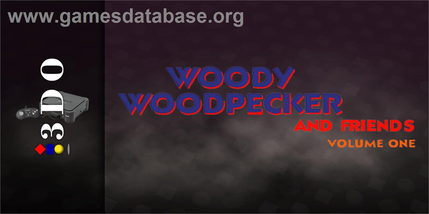 Woody Woodpecker And Friends - Volume One - Panasonic 3DO - Artwork - Marquee