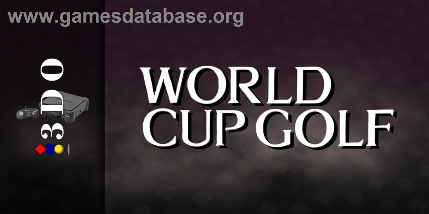World Cup Golf - Hyatt Dorado Beach - Panasonic 3DO - Artwork - Marquee