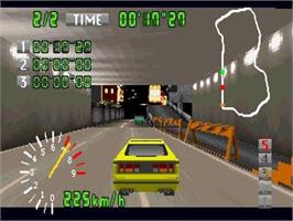 In game image of Autobahn Tokio on the Panasonic 3DO.