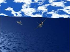 In game image of Carrier - Fortress At Sea on the Panasonic 3DO.
