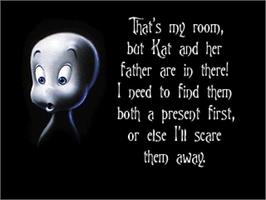 In game image of Casper on the Panasonic 3DO.