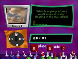 In game image of Club 3DO: Station Invasion on the Panasonic 3DO.