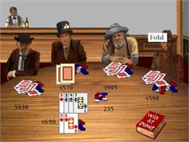 In game image of Cowboy Casino on the Panasonic 3DO.