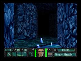 In game image of DeathKeep on the Panasonic 3DO.