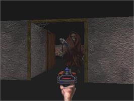 In game image of Escape From Monster Manor on the Panasonic 3DO.