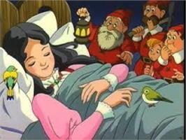 In game image of Hirata Shougo Interactive Ehon - Shirayukihime on the Panasonic 3DO.