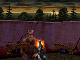 In game image of Killing Time on the Panasonic 3DO.