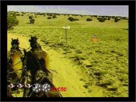 In game image of Mad Dog 2 - The Lost Gold on the Panasonic 3DO.