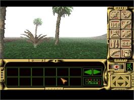 In game image of Robinson's Requiem on the Panasonic 3DO.