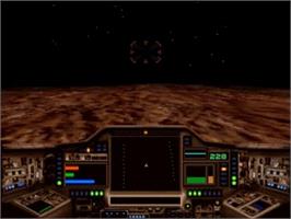 In game image of Shock Wave - Operation Jumpgate on the Panasonic 3DO.