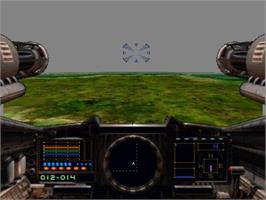 In game image of Shock Wave 2 - Beyond The Gate on the Panasonic 3DO.