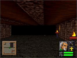 In game image of Slayer on the Panasonic 3DO.