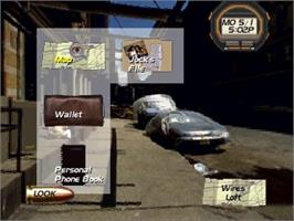 In game image of Snow Job on the Panasonic 3DO.