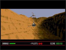 In game image of Star Wars - Rebel Assault on the Panasonic 3DO.