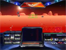 In game image of Stellar 7 - Draxon's Revenge on the Panasonic 3DO.