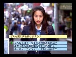 In game image of Virtual Cameraman Part 1 - Naomi Sawada And Anna Juri on the Panasonic 3DO.