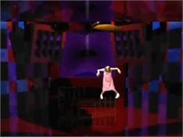 In game image of Virtual Puppet Reika on the Panasonic 3DO.