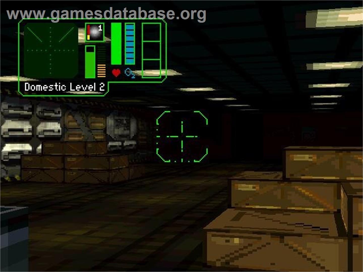 Defcon 5 - Panasonic 3DO - Artwork - In Game