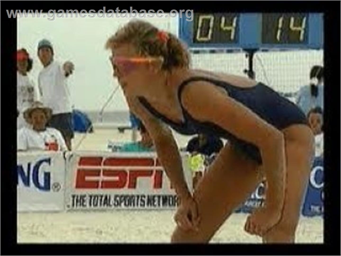 ESPN - Let's Play Beach Volleyball - Panasonic 3DO - Artwork - In Game