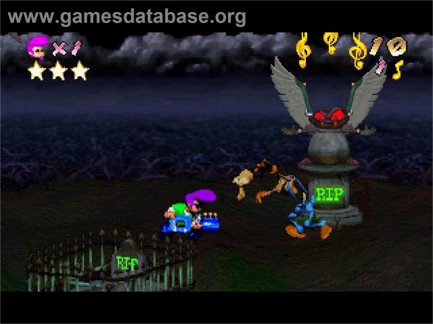 Johnny Bazookatone - Panasonic 3DO - Artwork - In Game
