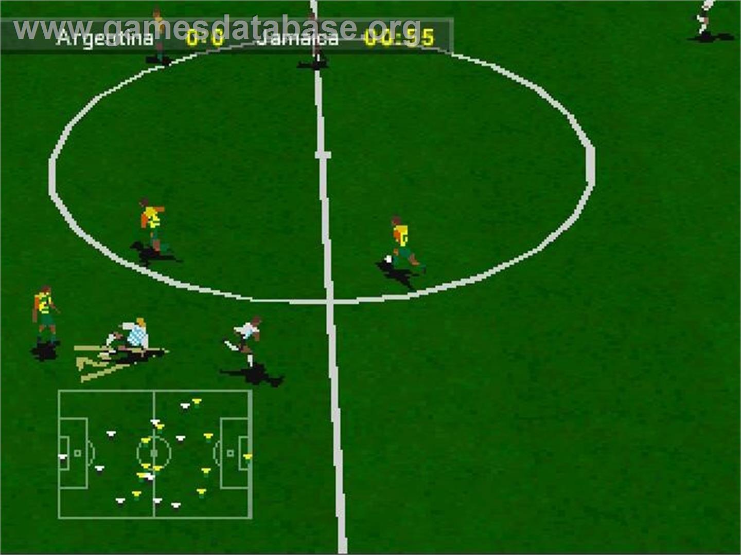 Olympic Soccer - Panasonic 3DO - Artwork - In Game