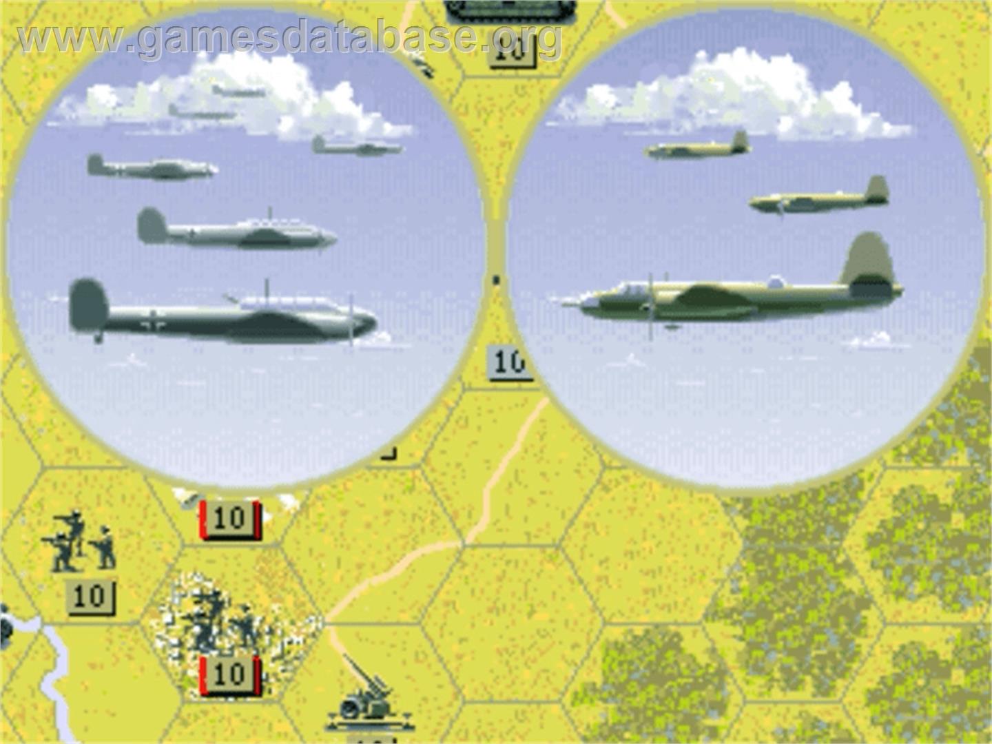 Panzer General - Panasonic 3DO - Artwork - In Game