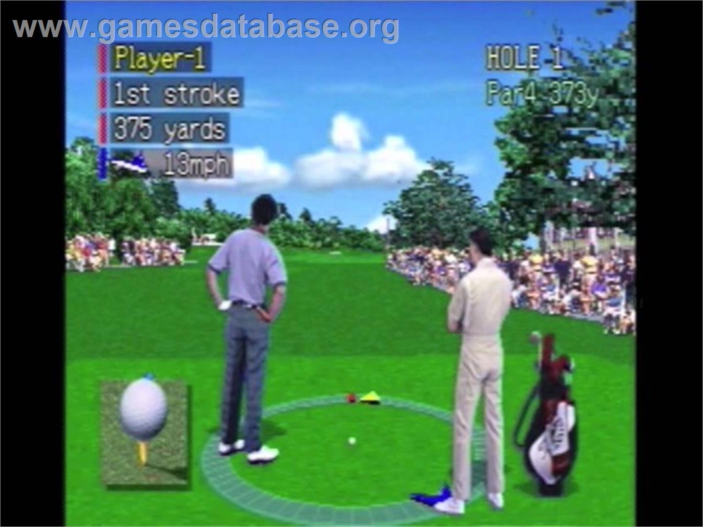 Pebble Beach Golf Links - Panasonic 3DO - Artwork - In Game