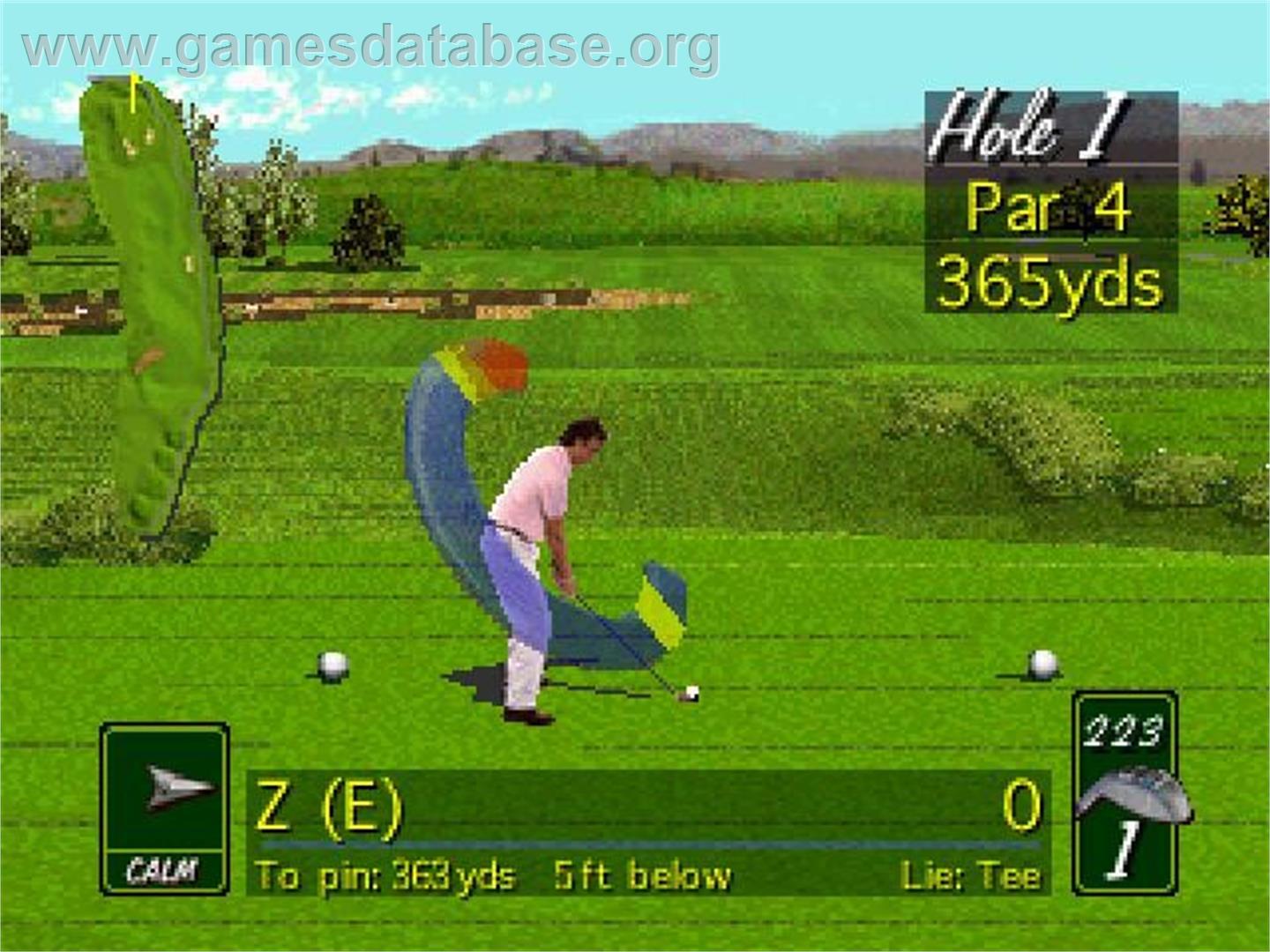 Pga Tour 96 - Panasonic 3DO - Artwork - In Game