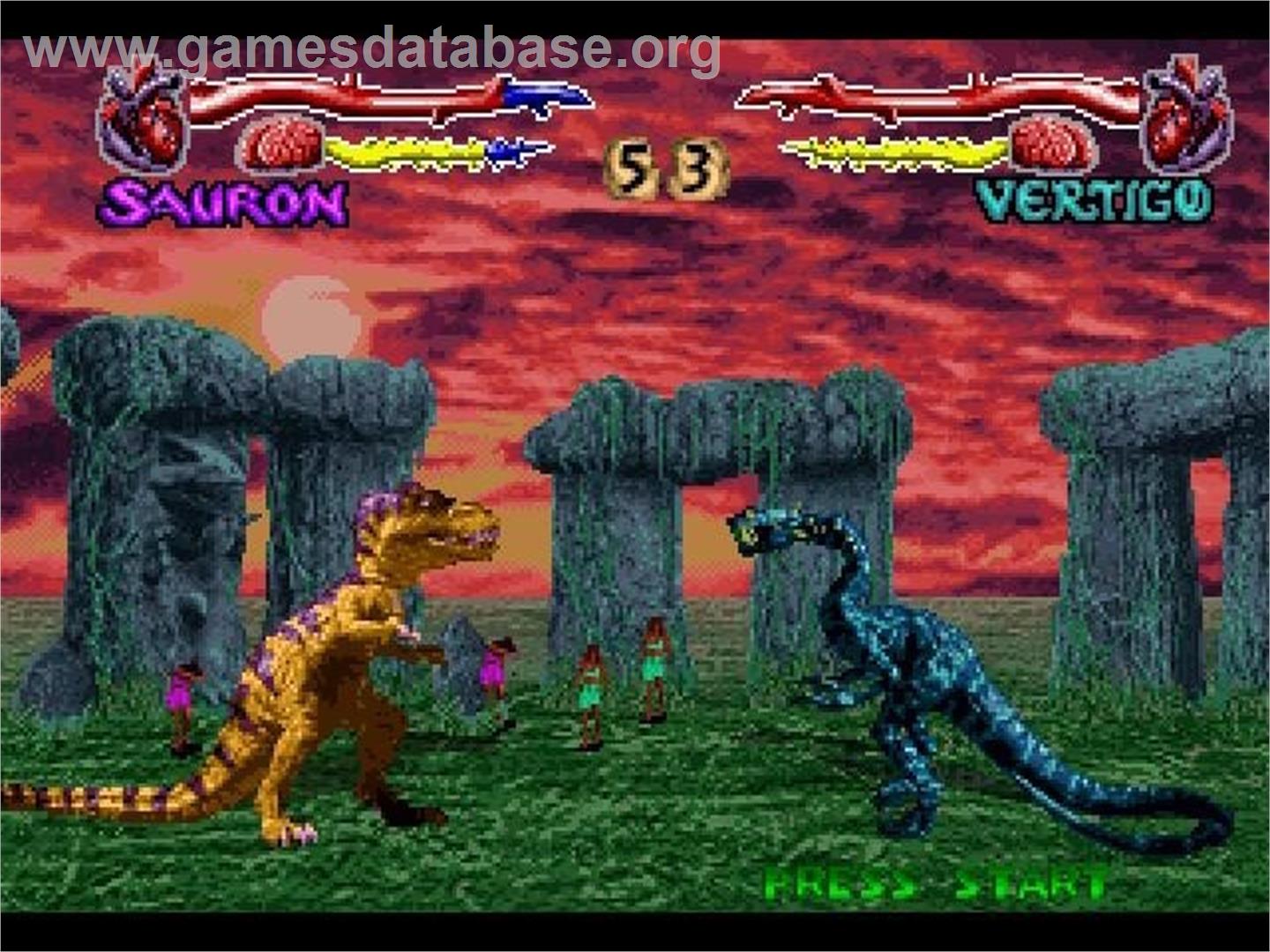 Primal Rage - Panasonic 3DO - Artwork - In Game