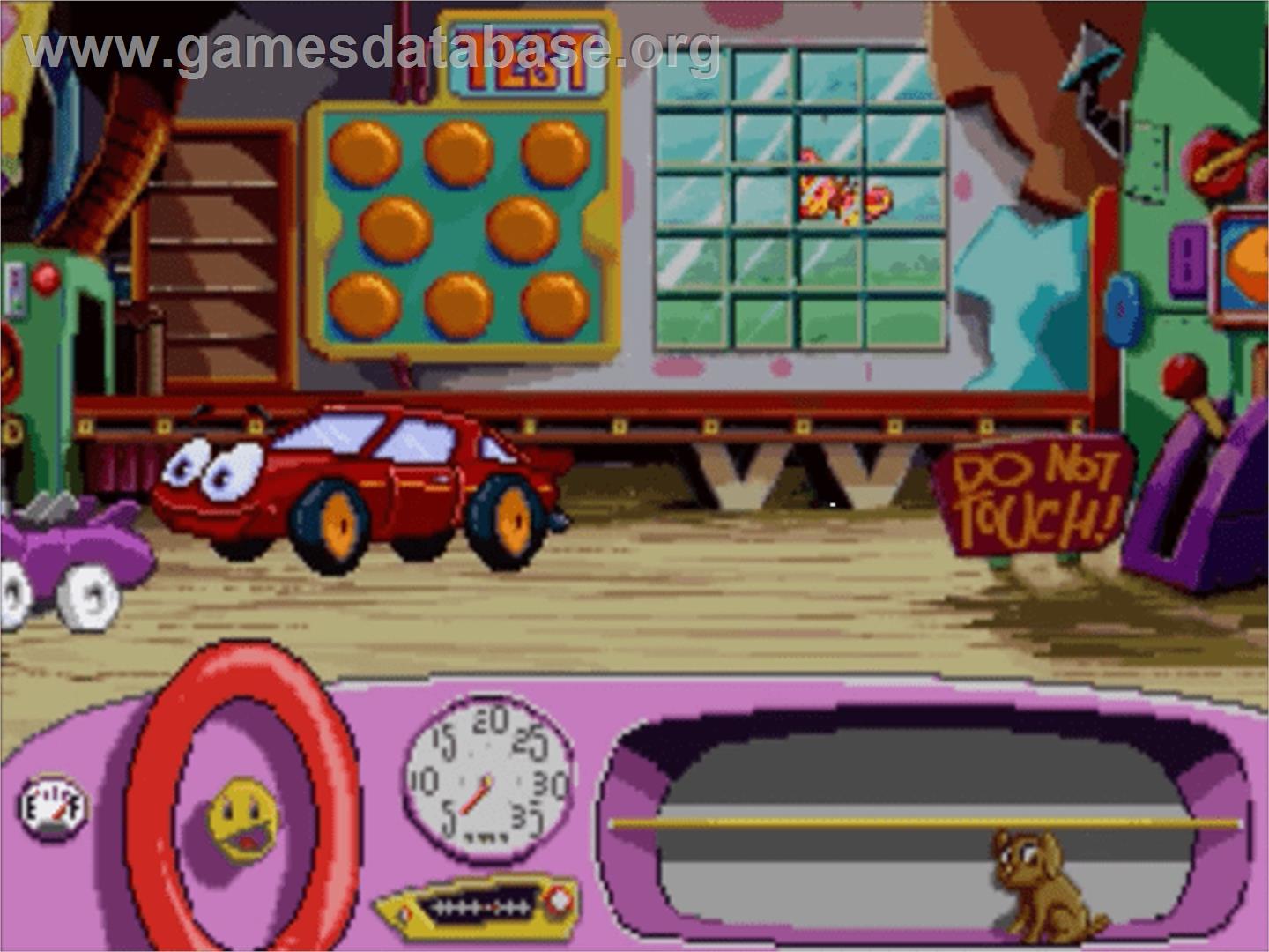 Putt-Putt Goes to the Moon - Panasonic 3DO - Artwork - In Game