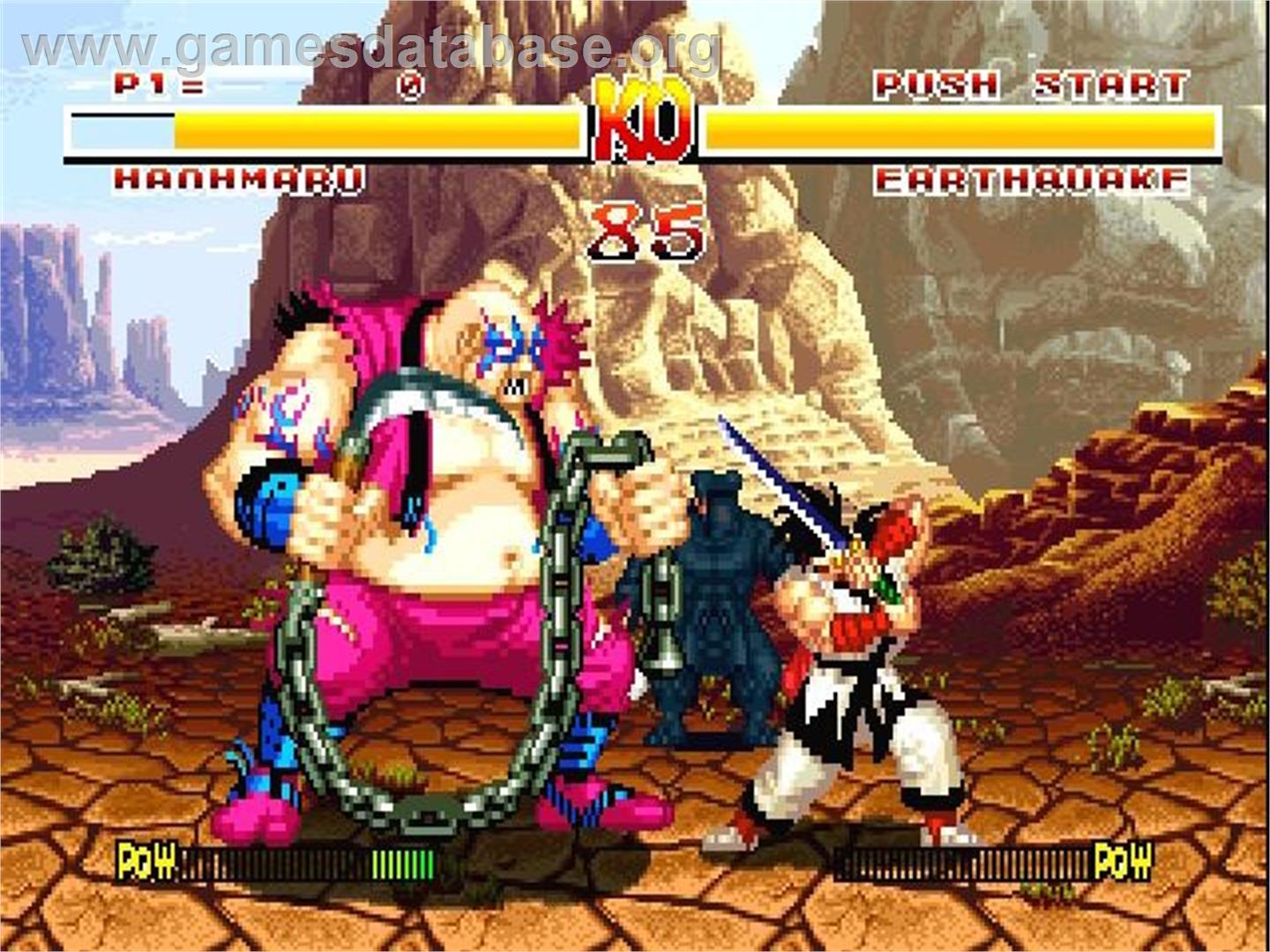 Samurai Shodown - Panasonic 3DO - Artwork - In Game