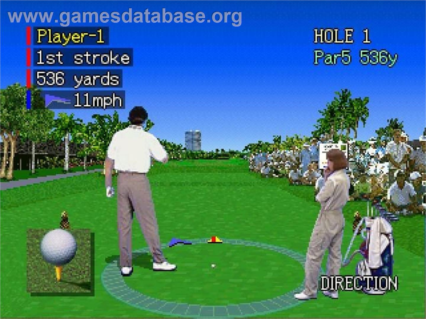 True Golf Classics - Waialae Country Club - Panasonic 3DO - Artwork - In Game
