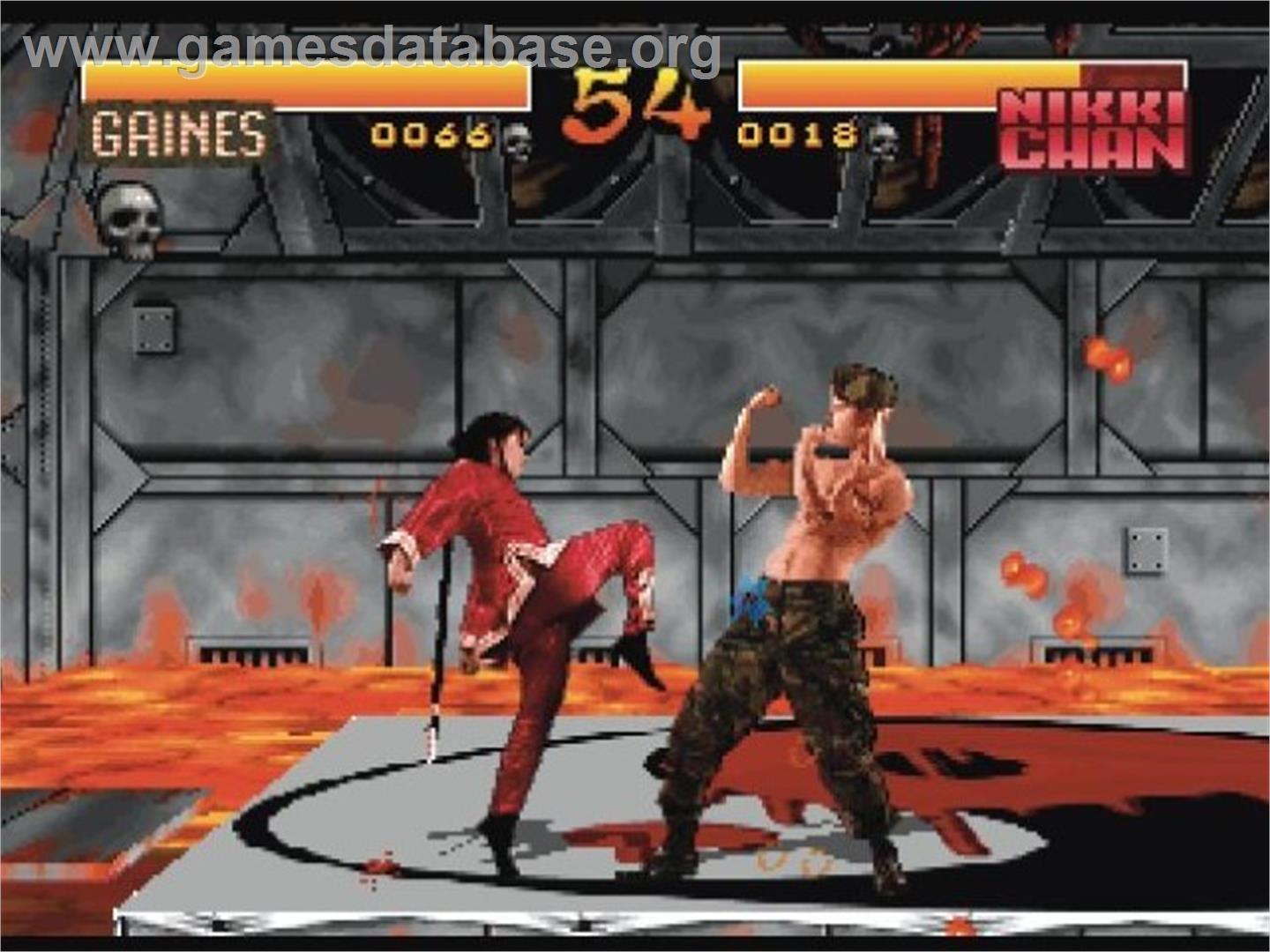 Way Of The Warrior - Panasonic 3DO - Artwork - In Game
