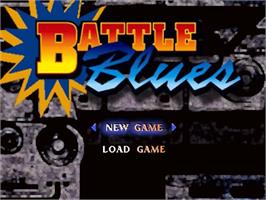 Title screen of Battle Blues on the Panasonic 3DO.