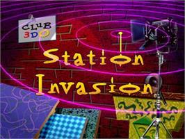 Title screen of Club 3do - Station Invasion on the Panasonic 3DO.
