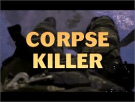 Title screen of Corpse Killer on the Panasonic 3DO.