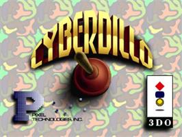Title screen of Cyberdillo on the Panasonic 3DO.
