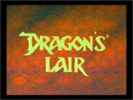 Title screen of Dragon's Lair on the Panasonic 3DO.