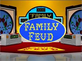 Title screen of Family Feud on the Panasonic 3DO.
