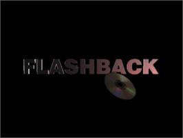 Title screen of Flashback on the Panasonic 3DO.