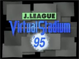 Title screen of J.League Virtual Stadium '95 on the Panasonic 3DO.