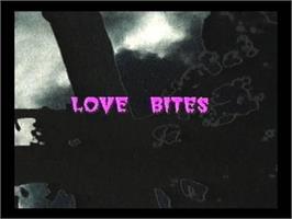 Title screen of Love Bites on the Panasonic 3DO.