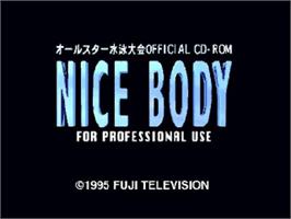 Title screen of Nice Body All-Star Suiei Taikai on the Panasonic 3DO.