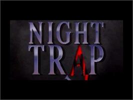 Title screen of Night Trap on the Panasonic 3DO.
