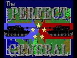 Title screen of Perfect General, The on the Panasonic 3DO.