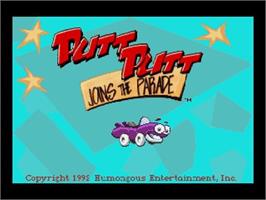Title screen of Putt- Putt Joins The Parade on the Panasonic 3DO.