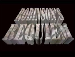 Title screen of Robinson's Requiem on the Panasonic 3DO.