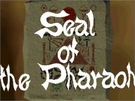 Title screen of Seal Of The Pharaoh on the Panasonic 3DO.