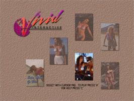Title screen of Super Models Go Wild on the Panasonic 3DO.